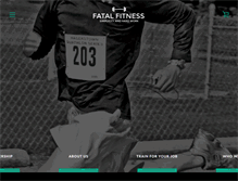Tablet Screenshot of fatalfitness.com